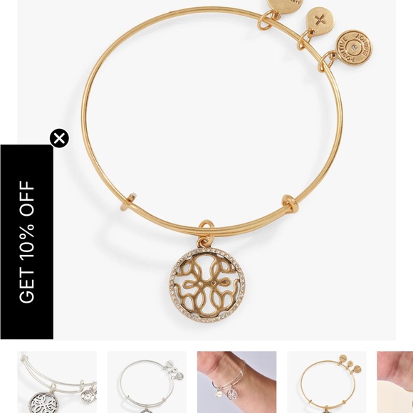 Alex and Ani Path of Life Bracelet - Picture 1 of 3